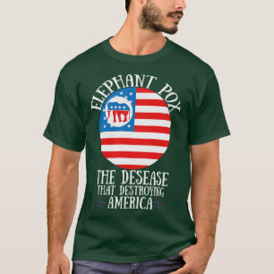Elefantpox, sjukdomen som förstör Amerika 1 T Shirt