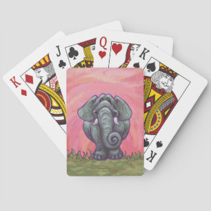 Elefantpresentartiklar & Tillbehör Casinokort