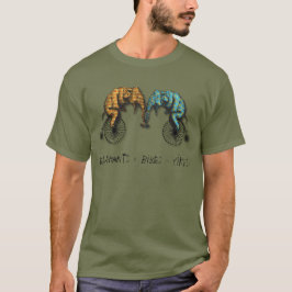 Elefants Plus Bikes Lika YIKES! T-shirt