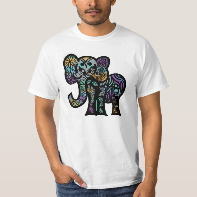 Elefantskjorta T-shirt (Framsida)