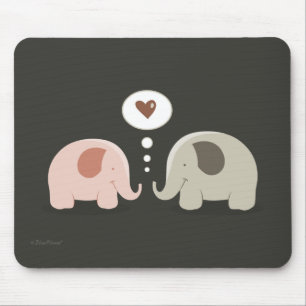 ElefantSoul parar ihop mousepad Musmatta