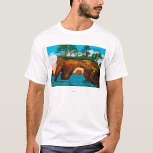 Elefantsten på den Washington kusten Tee Shirt