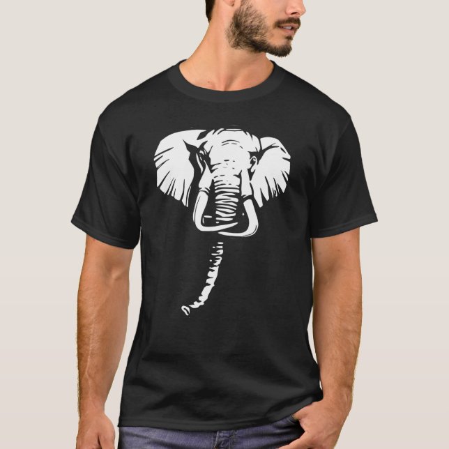 elefantt-skjorta t shirt (Framsida)