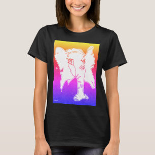 Elefanttemat-skjorta med unik konstdesign t shirt