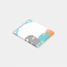 Elefanttryck Post-it-lappar