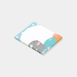 Elefanttryck Post-it-lappar Post-it Block