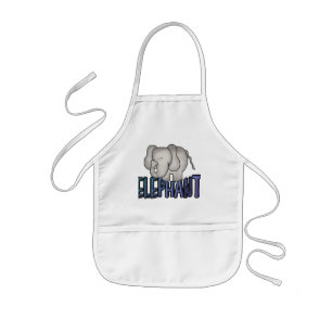 ElefantTshirts och gåvor Barnförkläde