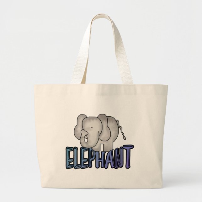ElefantTshirts och gåvor Jumbo Tygkasse (Framsidan)