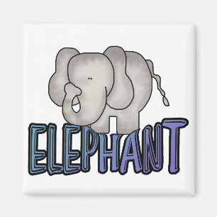 ElefantTshirts och gåvor Magnet