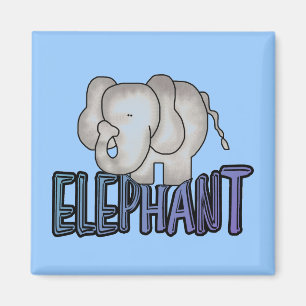 ElefantTshirts och gåvor Magnet