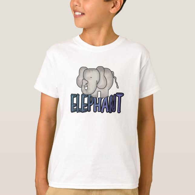 ElefantTshirts och gåvor Tee Shirt (Framsida)