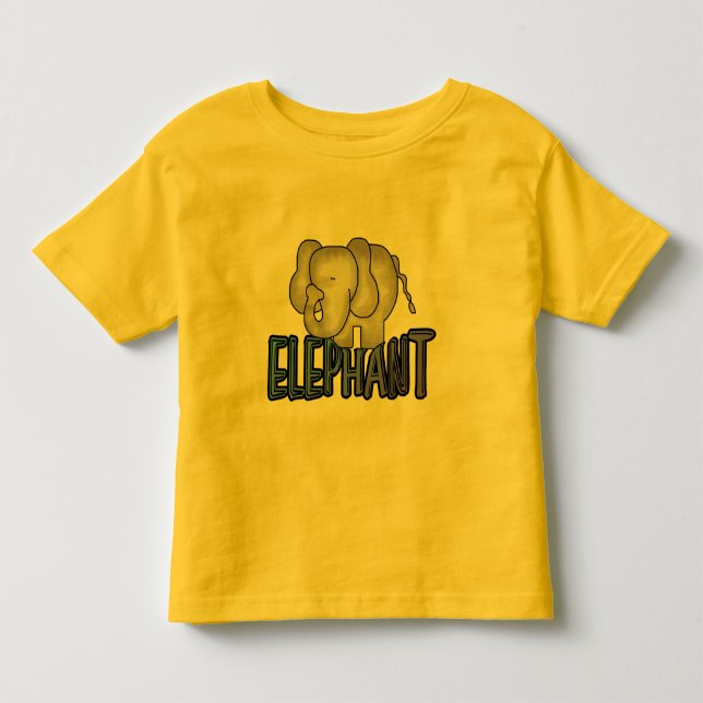 ElefantTshirts och gåvor Tee Shirt (Framsida)