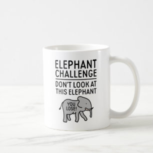 Elefantutmaning Kaffemugg
