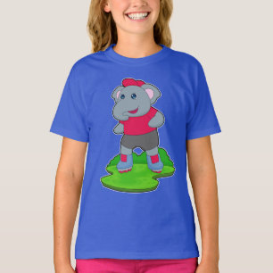 Eleftant Inline-skridskor T Shirt
