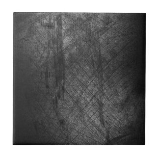 Elegan bedrövade kall mörk metallisk grå linjer kakelplatta