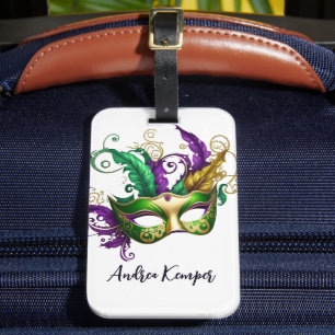 Elegan Mardi Gras Mask Bagagebricka