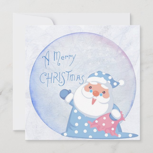 Elegance and Joy: Perfektens julkort för (Framsida)