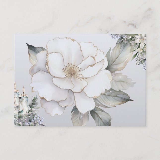 Elegance Blank Recification Card Tilläggskort (Framsida)