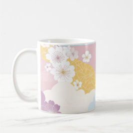 🇯🇵 Élégance florale inspirée du Japon 🌸 Kaffemugg