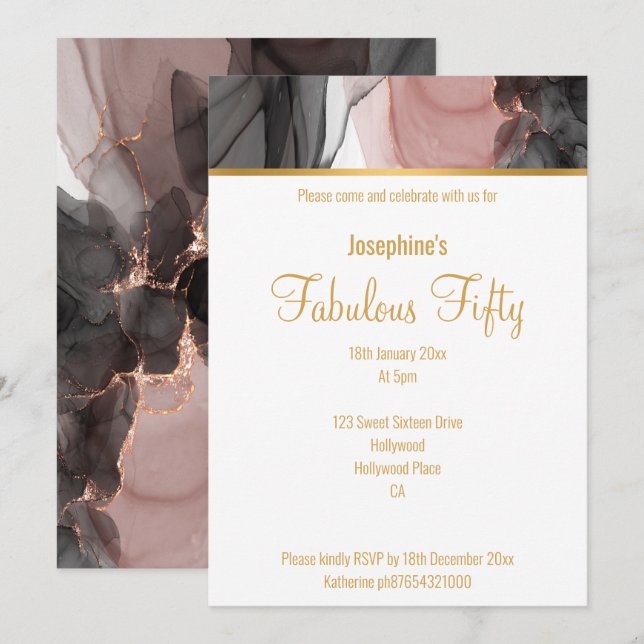 ELEGANCE FLYTER RO ANPASSNINGSBAR INBJUDAN (Fram/baksida)