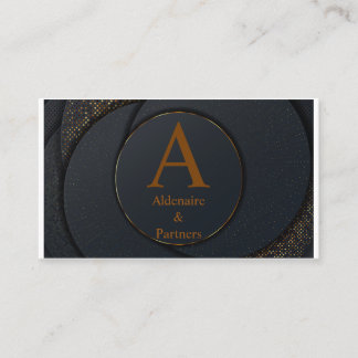 ELEGANCE GULD LUXURY PROFESSIONELL COMPANY BRAND VISITKORT