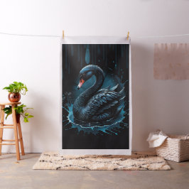 Elegance i rörelse, det svarta svan, tyg