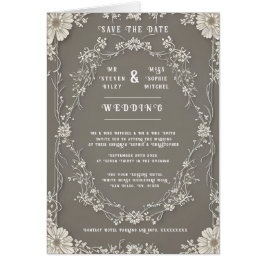 Elegance in Bloom Bröllop Collection Hälsningskort