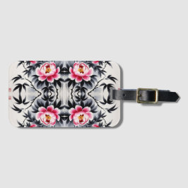 Elegance in Bloom: Floral Harmony printed Bagagebricka