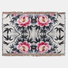 Elegance in Bloom: Floral Harmony printed Filt