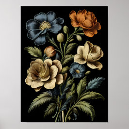 Elegance in Bloom Poster