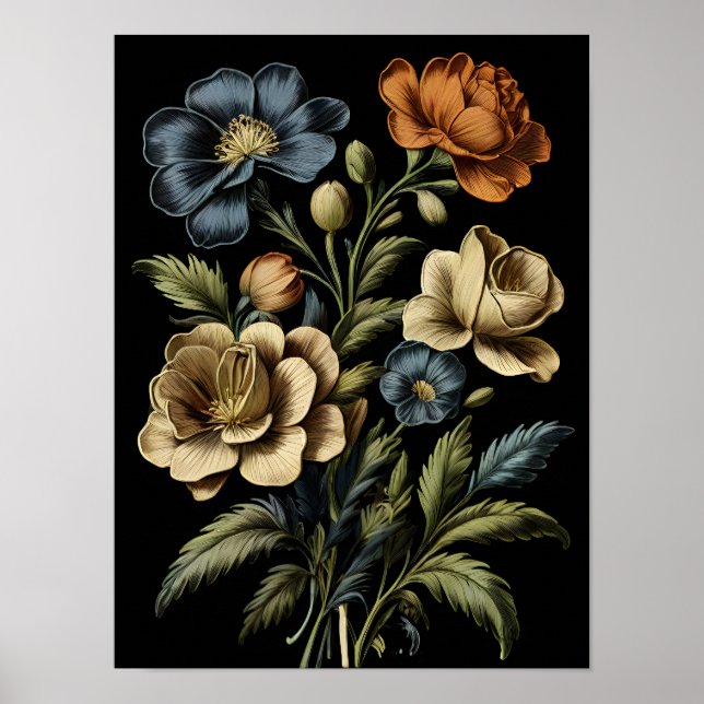 Elegance in Bloom Poster (Framsidan)