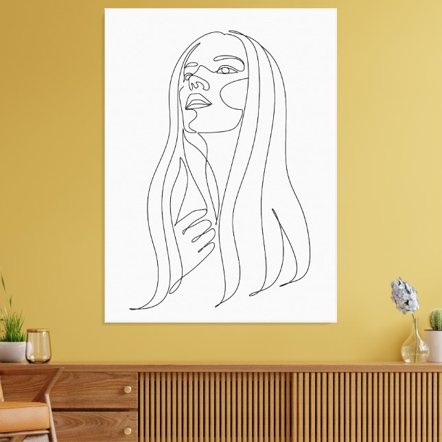 Elegance in Enimpity Canvastryck (Insitu (Vardagsrum))