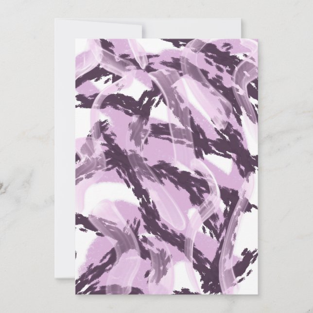 Elegance in Lavens Inbjudningar (Framsida)