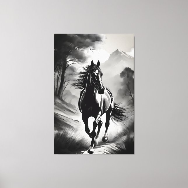 Elegance in Motion Canvastryck (Framsida)