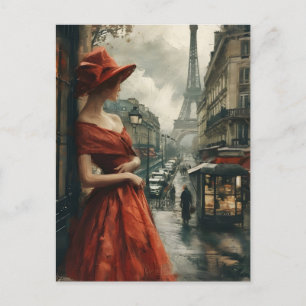 Elegance in Paris: Vintage Postcard Vykort