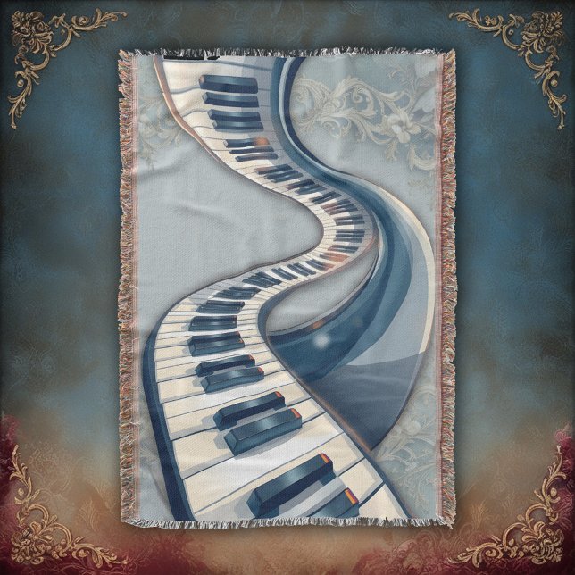 Elegance in piano keys and blossoms.  filt (Skapare uppladdad)