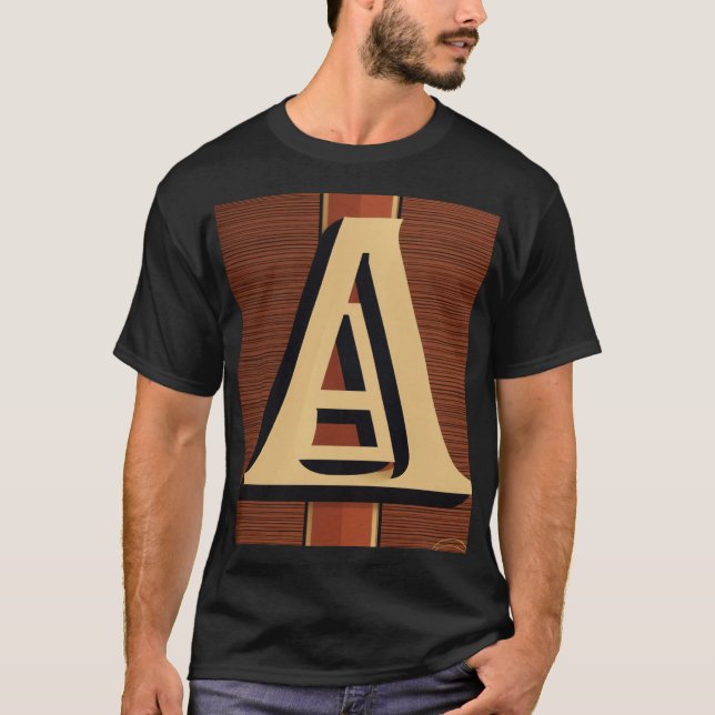 Elegance in Simpity - The Power of ’A’ T Shirt (Framsida)