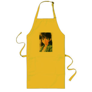 "Elegance in Utility: The Essential Apron for Culi Långt Förkläde
