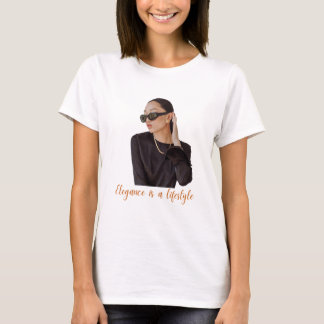 "Elegance: More than a Look, a Lifestyle" T Shirt