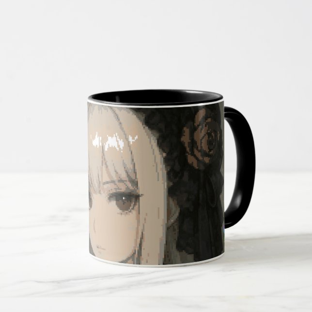Elegance of the Midnight Blossom Maiden Mugg (Framsida höger)
