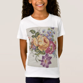 Elegance: Porcelain-Inspired Kids T-Shirt