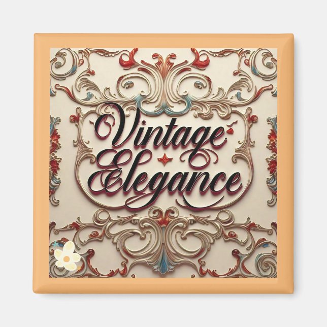 "Elegance Reimagted" Magnet (Framsidan)