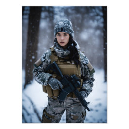 "Elegance Unveiled Poster" Fototryck