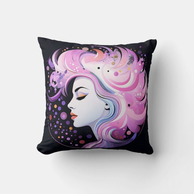 "Elegance' Women's Beauty Kudde (Framsida)