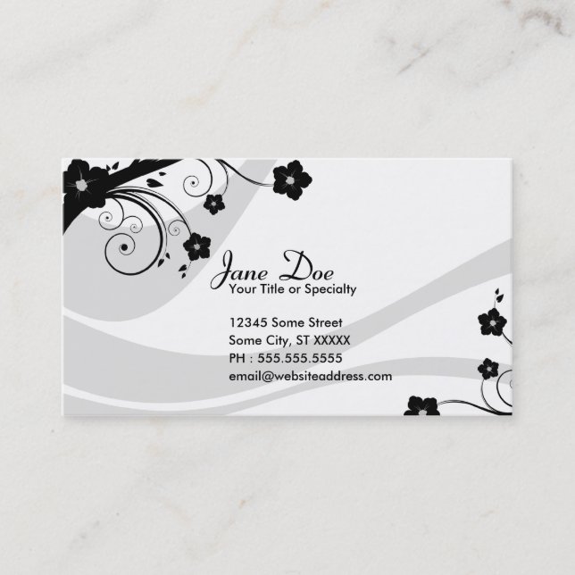 eleganceEssentials Visitkort (Framsida)