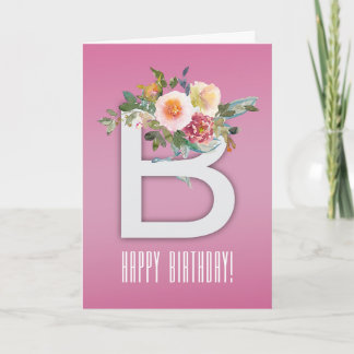 Elegancia Floral de Cumpleaños Kort