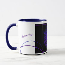 Elegans Digital konst Mugg