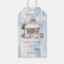 Elegans Fransk Café Bröllopsdusch