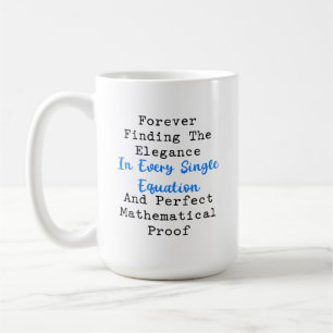 Elegans i ekvation Perfekt matematisk bevis Kaffemugg