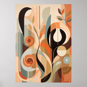Elegans i enkelhet: Utforska minimal konst Poster